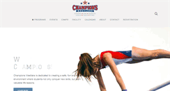 Desktop Screenshot of championswestlake.com